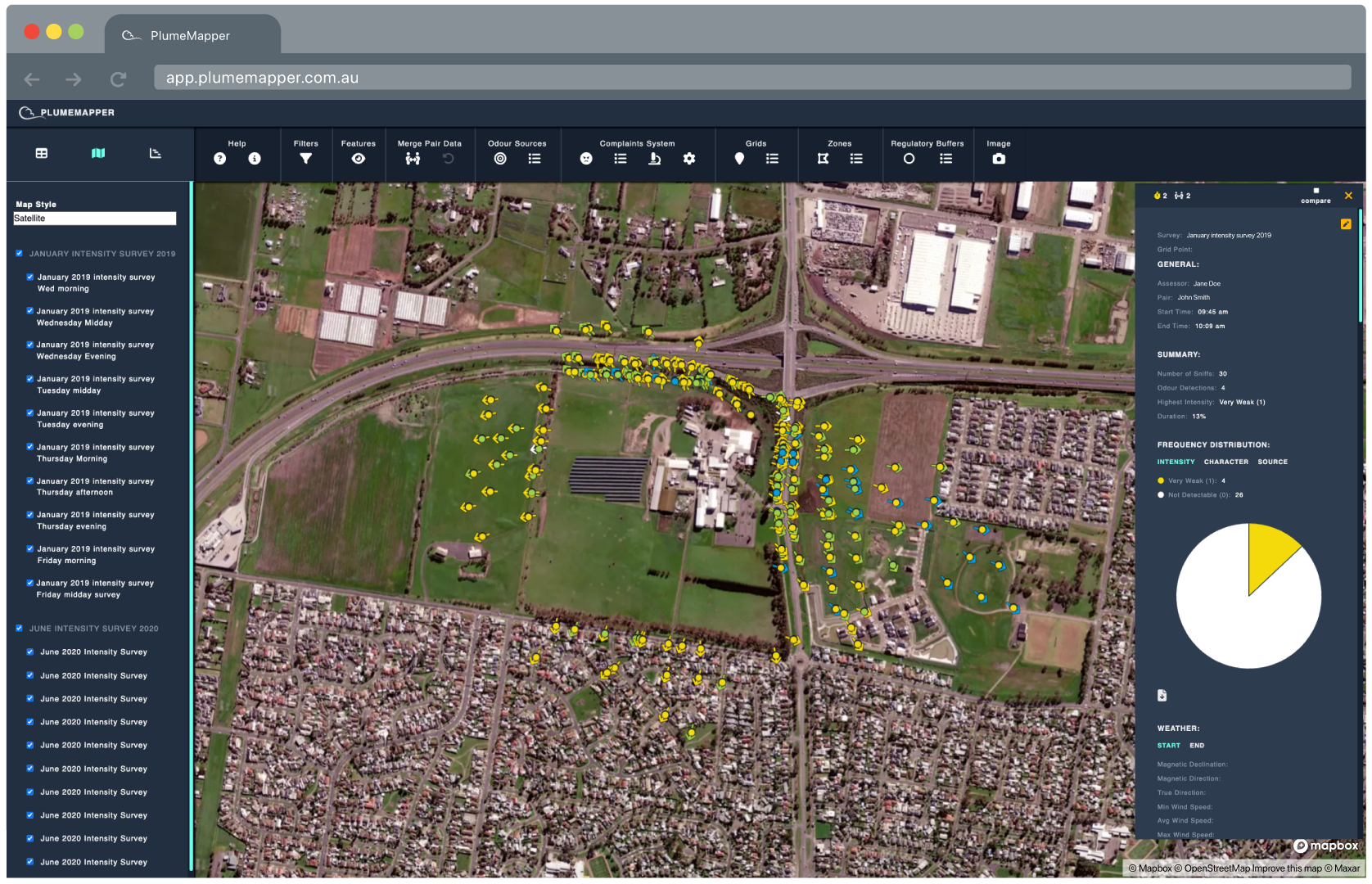 web app: mapping feature image